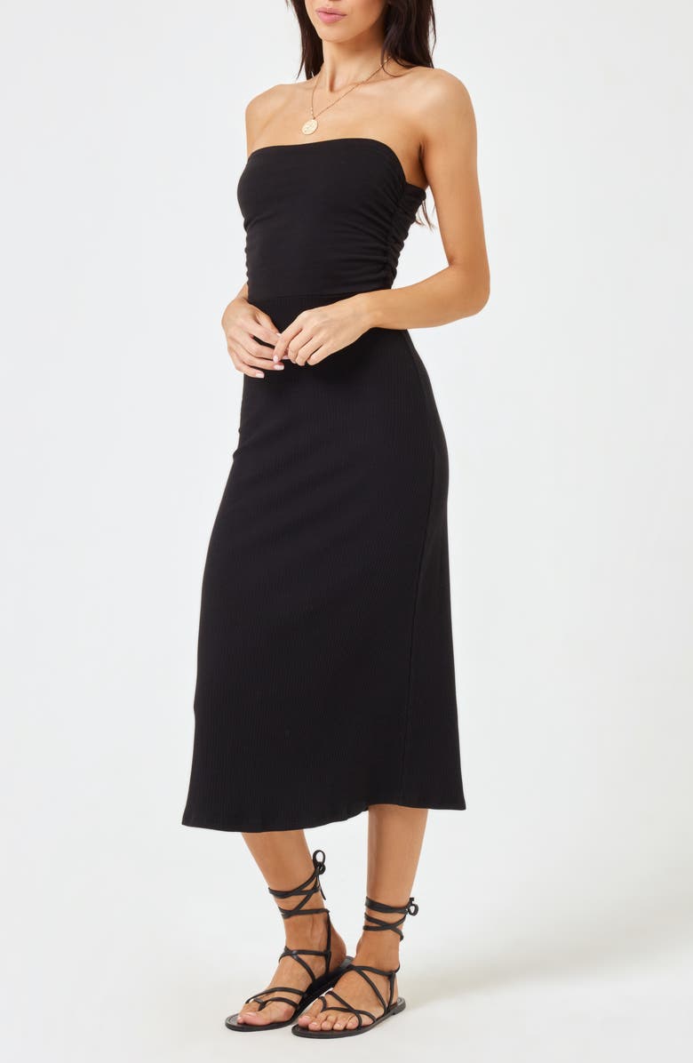 LSPACE Manaia Convertible Cover-Up, Alternate, color, Black