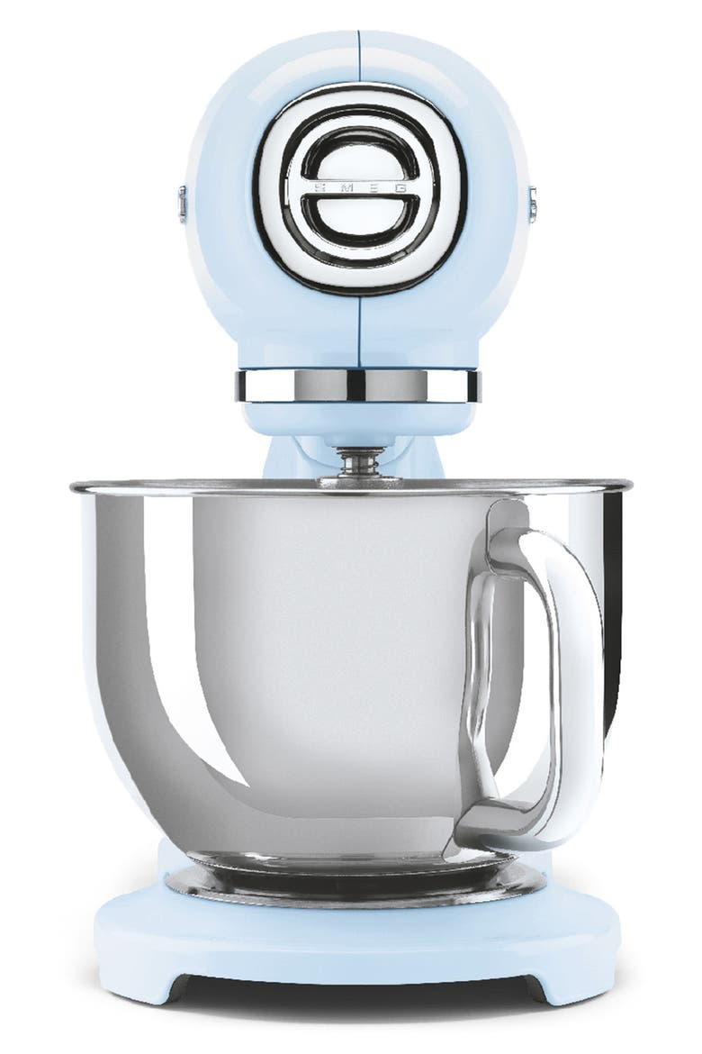 '50s Retro Style Stand Mixer, Alternate, color, PASTEL BLUE