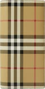 Burberry Check Continental Wallet