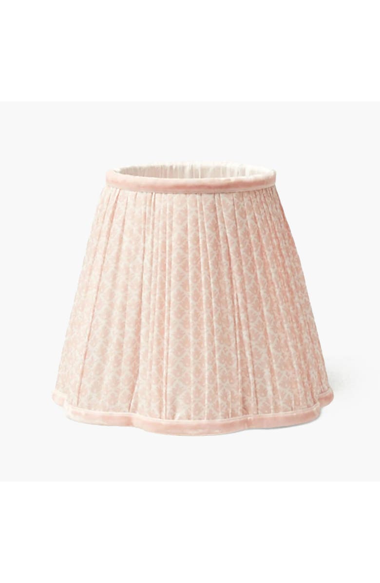 Mrs. Alice Lotus Lampshade, Main, color, Pink