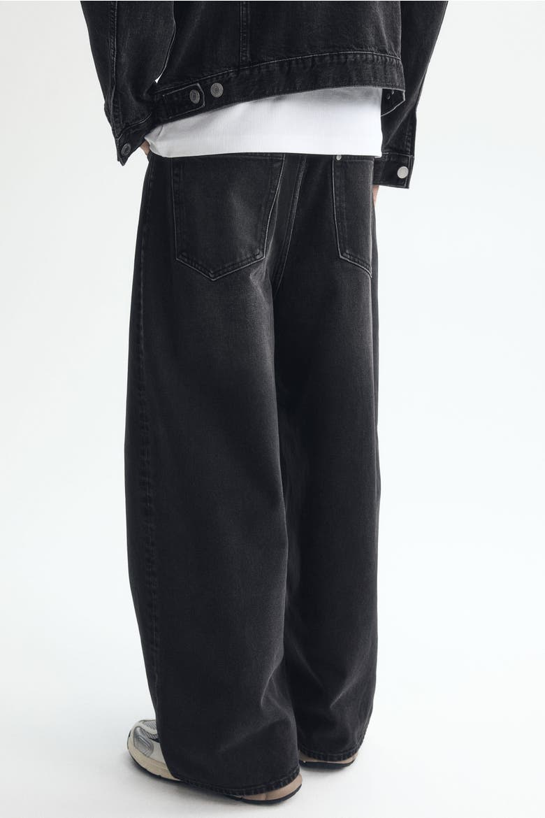 Baggy Jeans, Alternate, color, Denim black