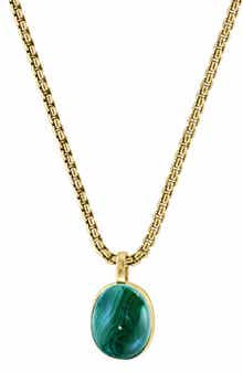 EFFY Malachite Pendant Necklace