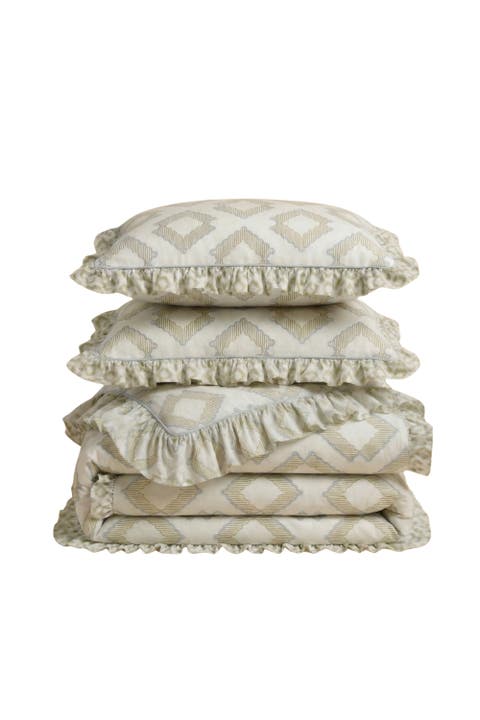 Cotton Diamond Bedding Set