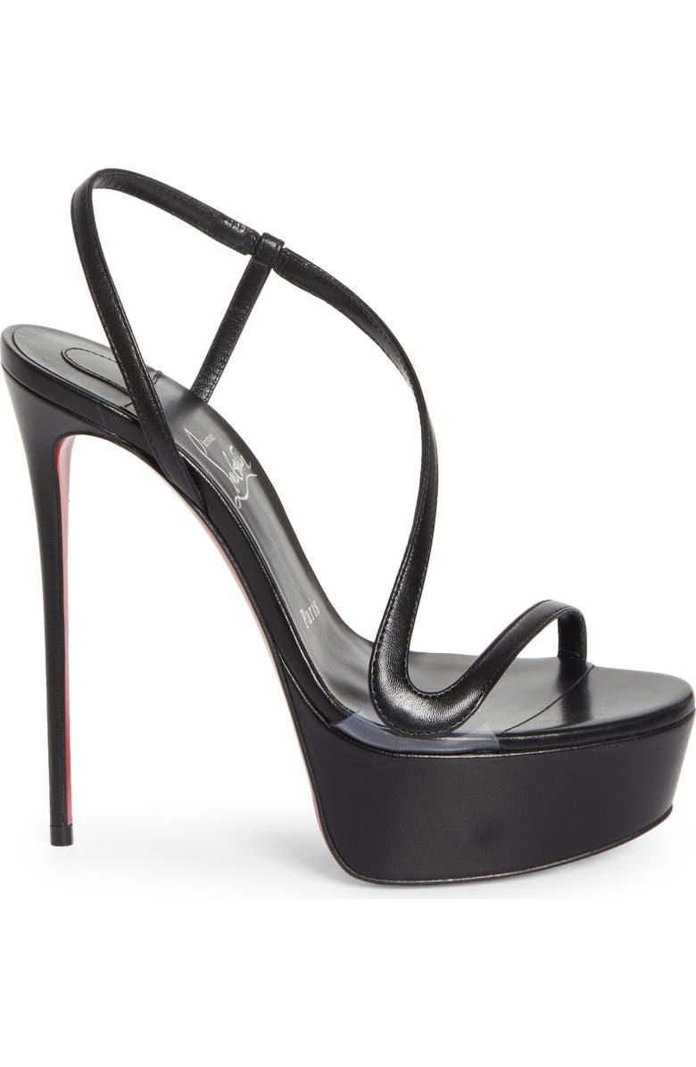 Christian Louboutin Rosalie Alta Platform Slingback Sandal, Alternate, color,