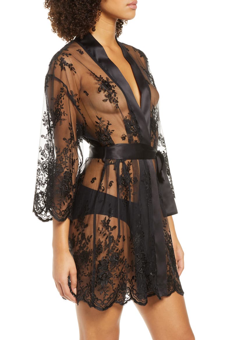 Darling Lace Wrap, Alternate, color, BLACK