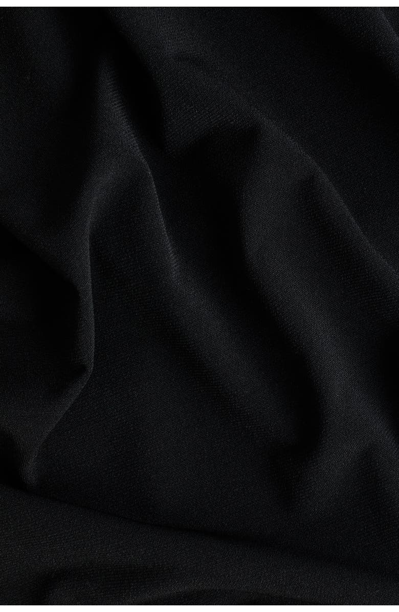 H&M Cape-detail Top, Alternate, color, Black