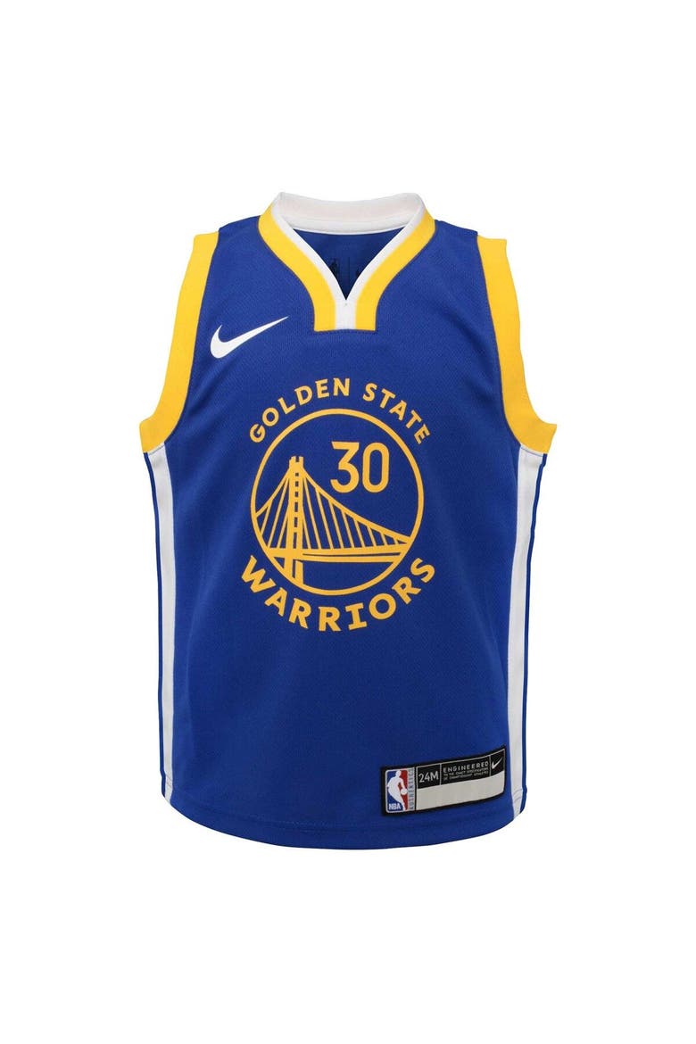 Infant Nike Stephen Curry Royal Golden State Warriors Swingman Player Jersey - Icon Edition, Alternate, color, Royal