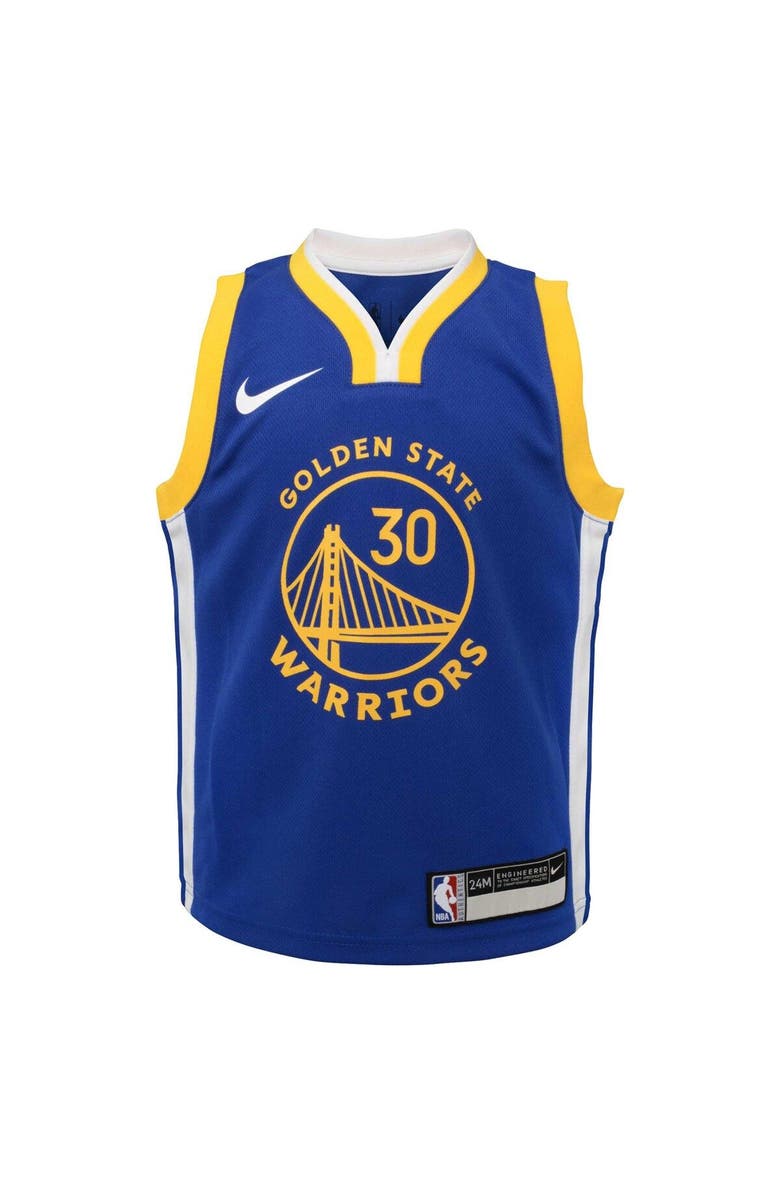 Nike Infant Nike Stephen Curry Royal Golden State Warriors Swingman Player Jersey - Icon Edition, Alternate, color, Royal