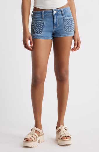 PTCL Marina Woven Pocket Denim Shorts