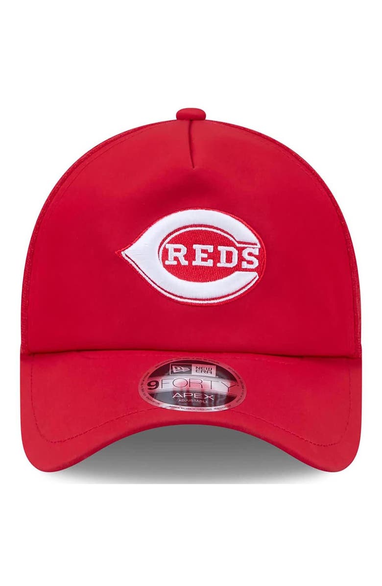 New Era Men's New Era Red Cincinnati Reds 2026 Batting Practice Alternate Apex 9FORTY Adjustable Hat, Alternate, color, Red