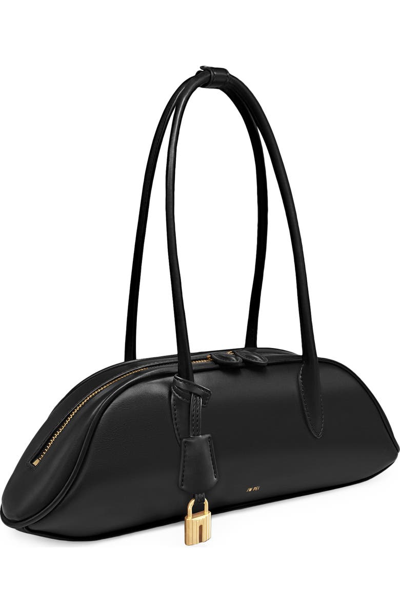 JW PEI Zora Faux Leather Shoulder Bag, Alternate, color, Black