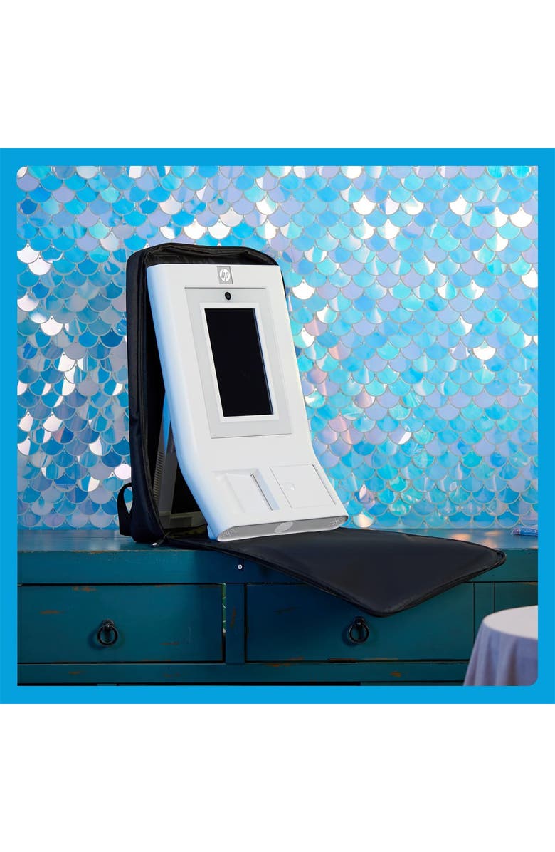 HP Sprocket Photobooth Travel Backpack, Alternate, color, Black