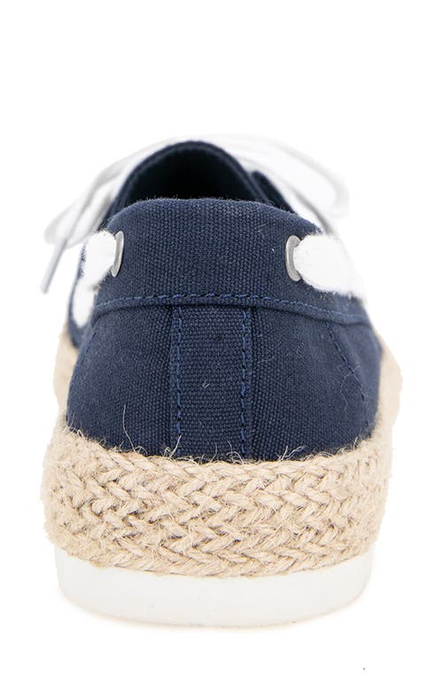 Esprit Netty Twill Slip-on Sneaker In Navy