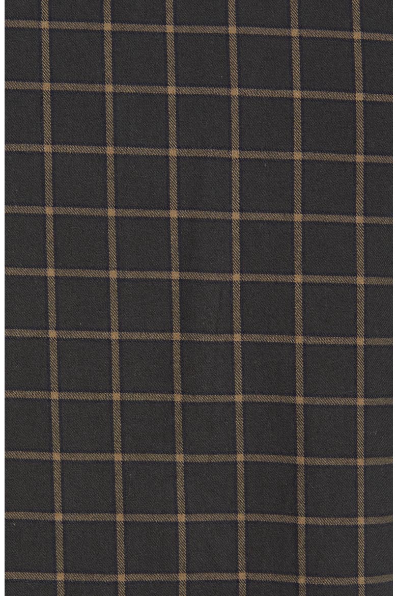 Ovik Flannel Button-Down Shirt, Alternate, color, DARK GREY