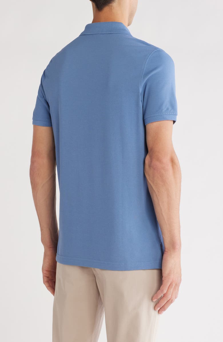 Brooks Brothers Cotton Piqué Knit Polo, Alternate, color, Blue
