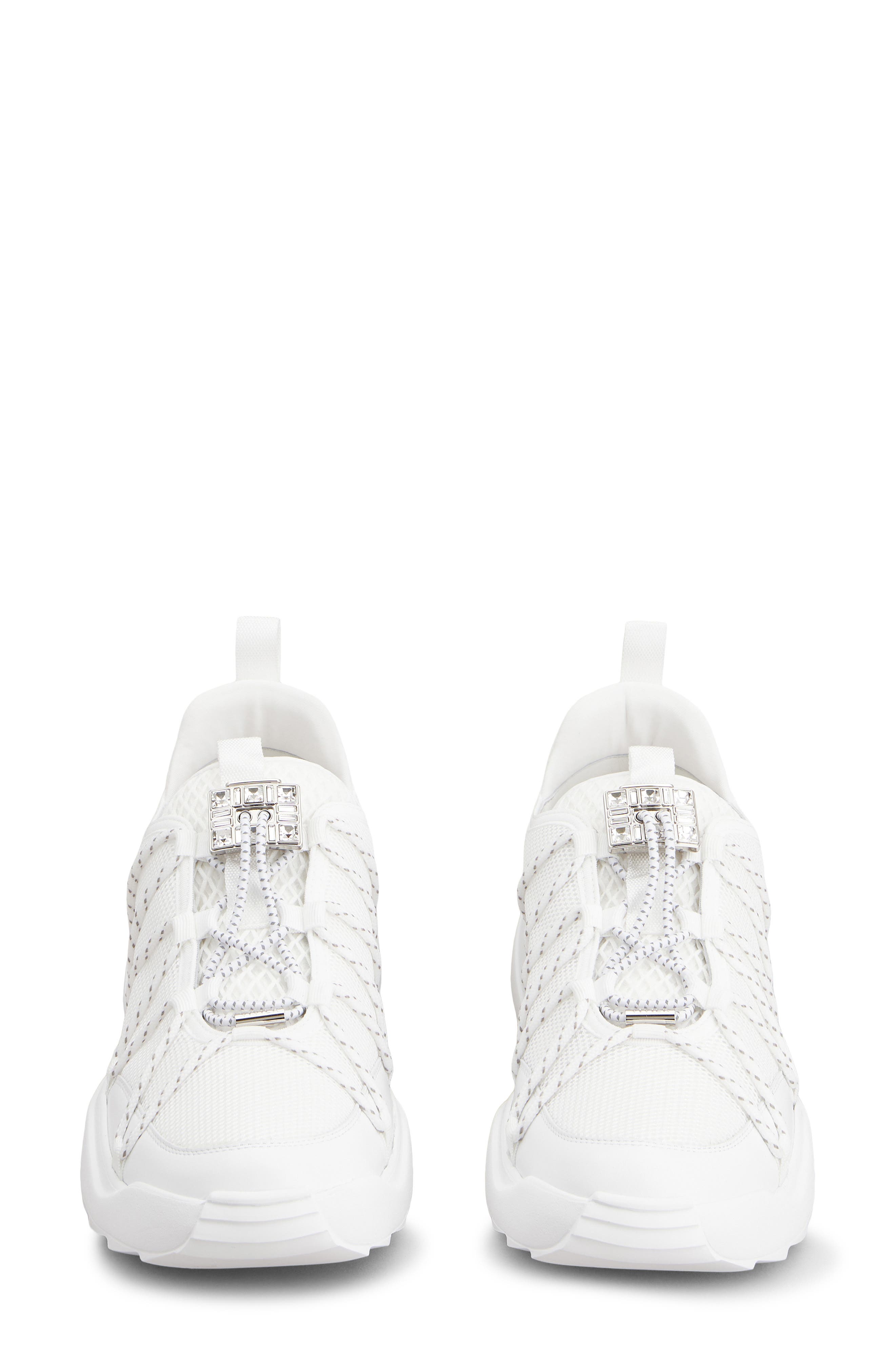 Roger Vivier Viv' Zag Sneaker, Alternate, color, Bianco