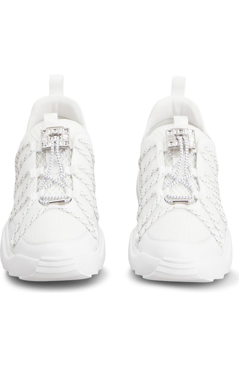 Roger Vivier Viv' Zag Sneaker, Alternate, color, Bianco