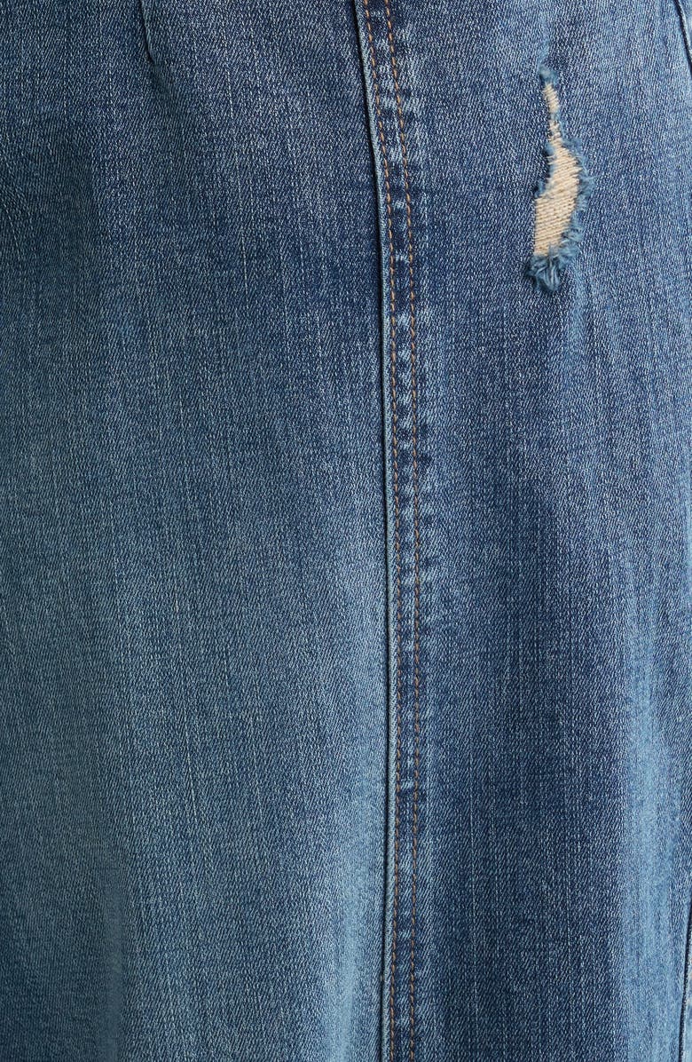 Wit & Wisdom High Waist Ankle Barely Barrel Jeans, Alternate, color, Mid Blue Artisanal