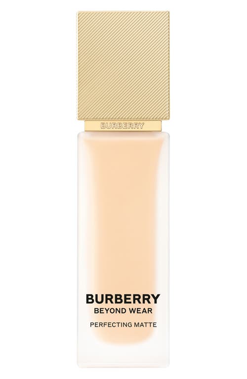 Burberry Beyond Wear Perfecting Matte Foundation In 10 Fair Warm