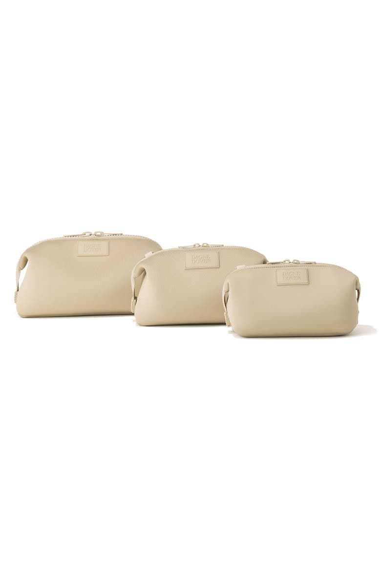 Small Hunter Neoprene Toiletry Bag, Alternate, color, ALMOND LATTE