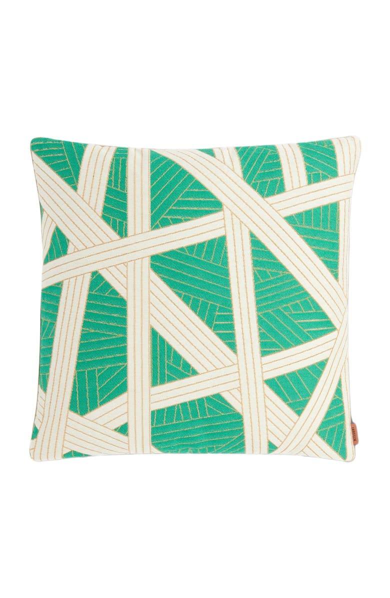 Missoni Home Nastri Cushion 40x40 Cm With Stitching, Main, color, Multicoloured