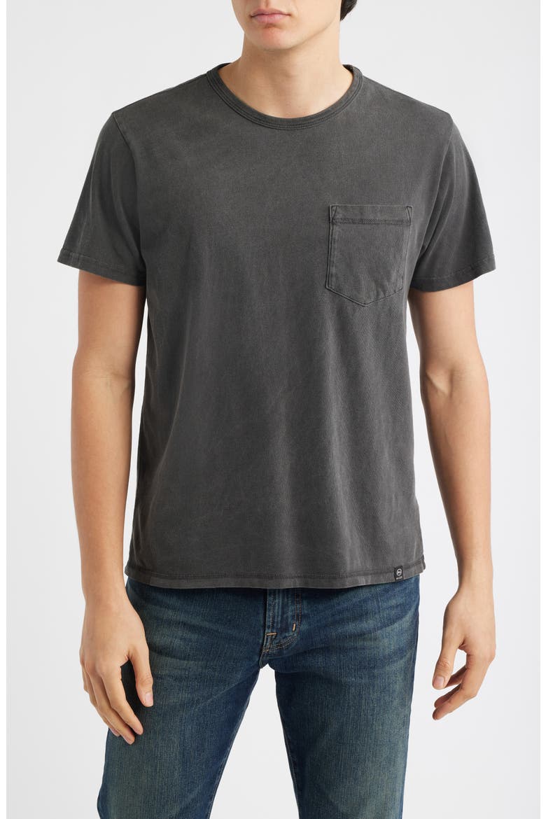 Nick Cotton Pocket T-Shirt, Main, color, HERITAGE BLACK