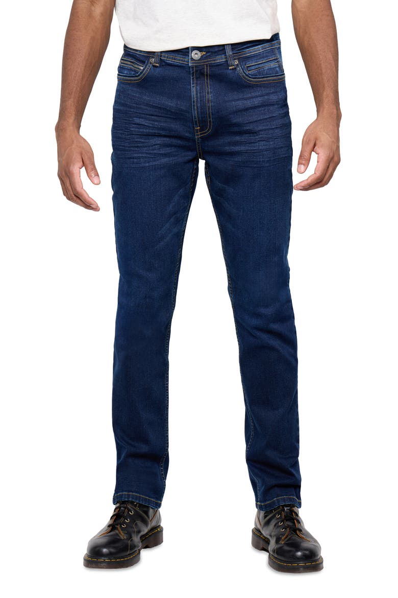 Cultura Stretch Jeans, Alternate, color, DARK BLUE