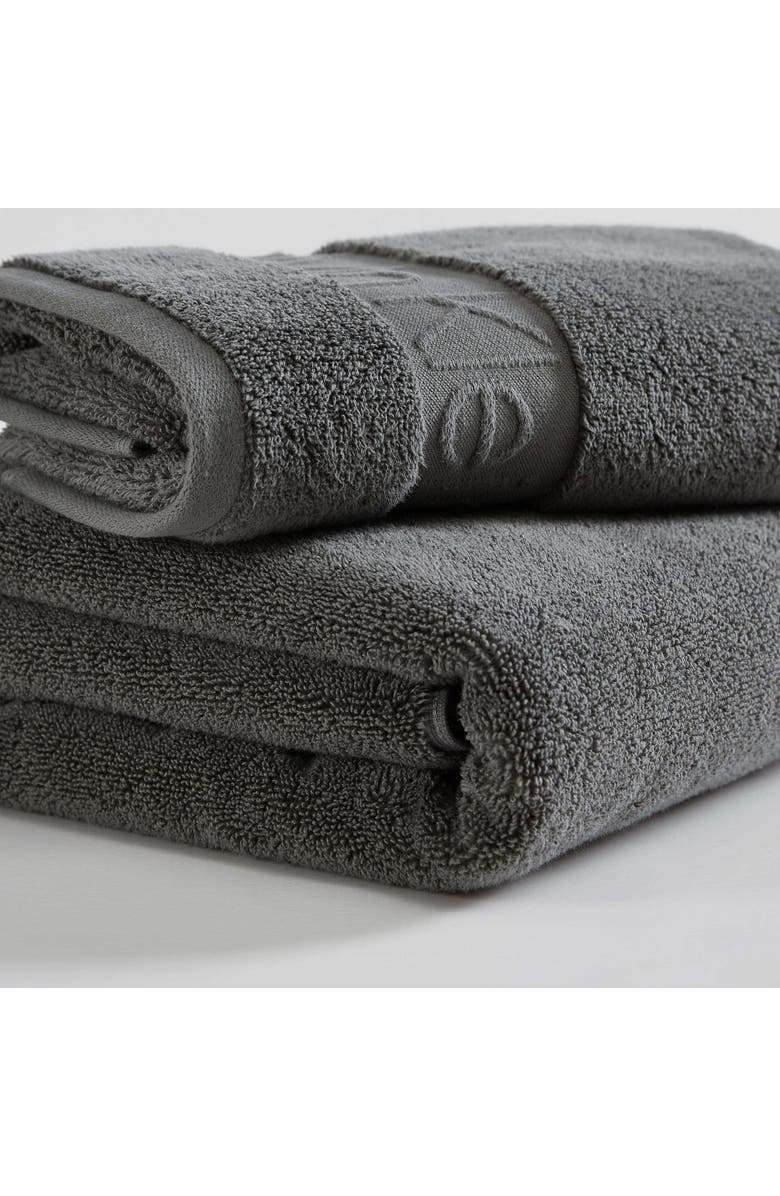 Calvin Klein Home Iconic 3-Piece Towel Set, Alternate, color, Open Dark Grey