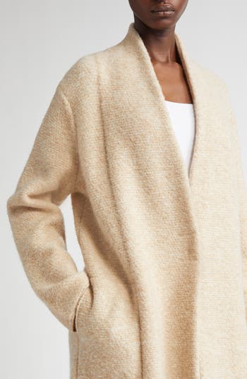 Bouclé Cardigan Coat