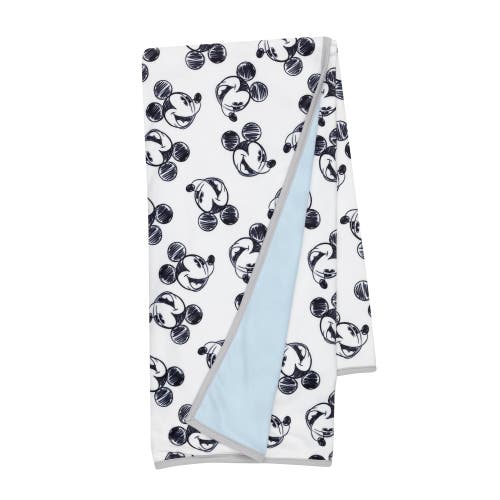 Lambs & Ivy Disney Baby Mickey Mouse Baby Blanket In White