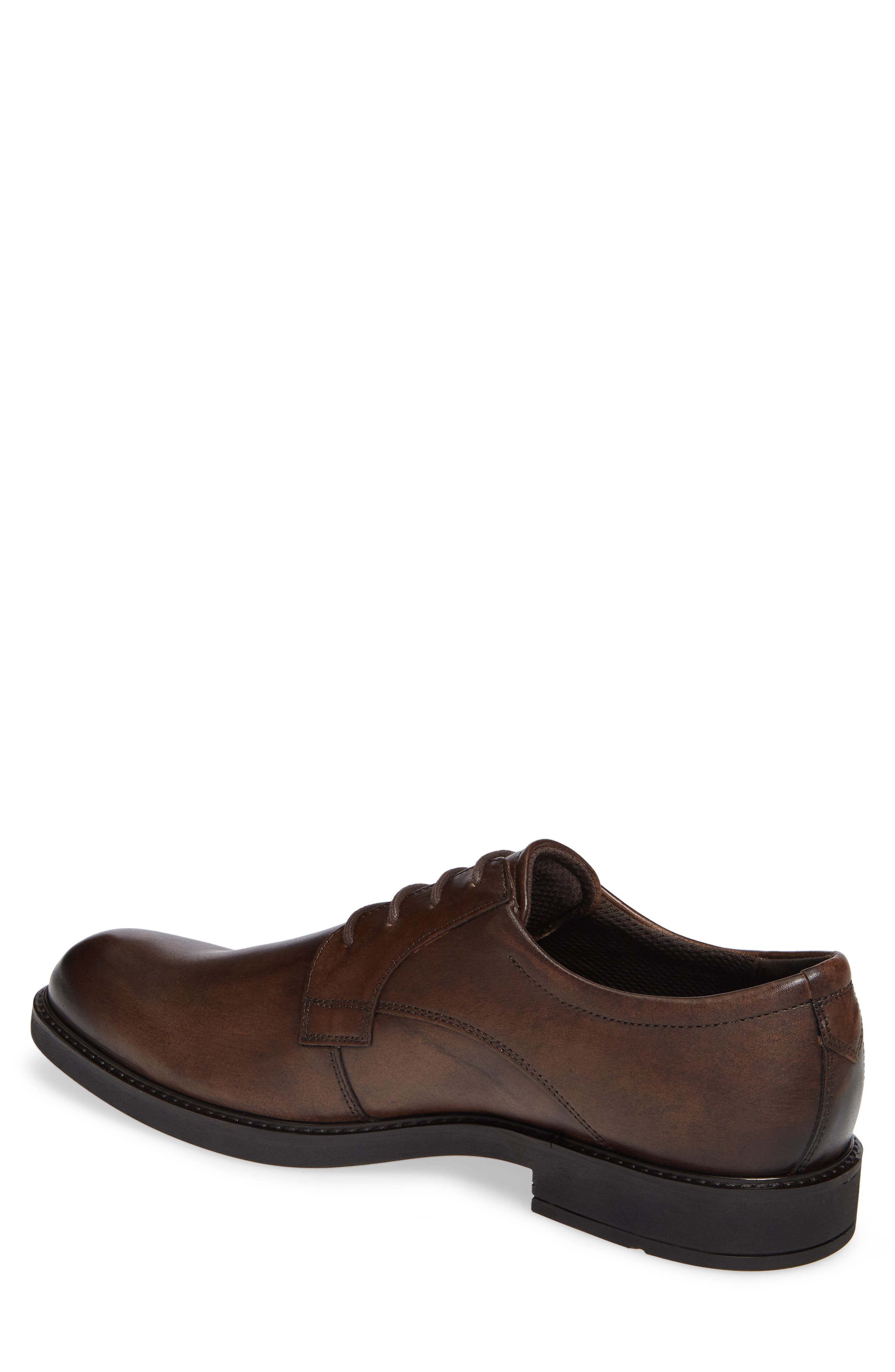 Vitrus III Plain Toe Derby, Alternate, color, COCOA BROWN LEATHER