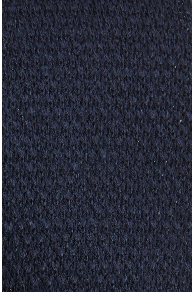 Oasi Linen Knit Tie, Alternate, color, BLUE