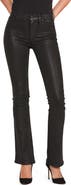 Hudson Jeans Barbara Coated High Waist Bootcut Jeans
