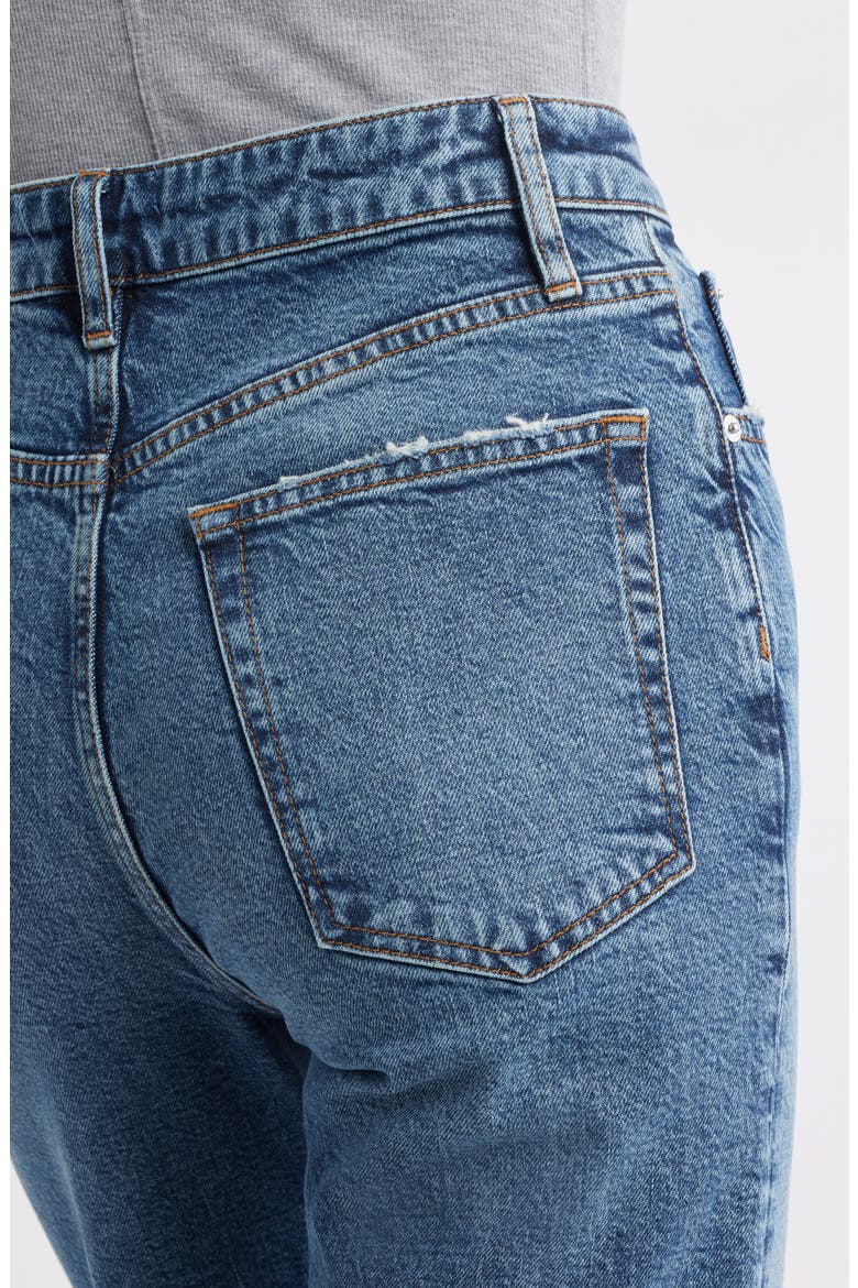 The Arrow High Waist Relaxed Bootcut Jeans, Alternate, color, HALO