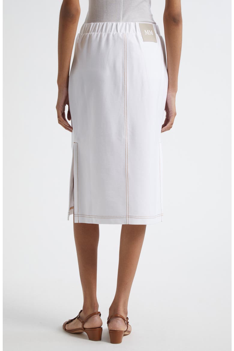 Otto Jersey Skirt, Alternate, color, OPTICAL WHITE
