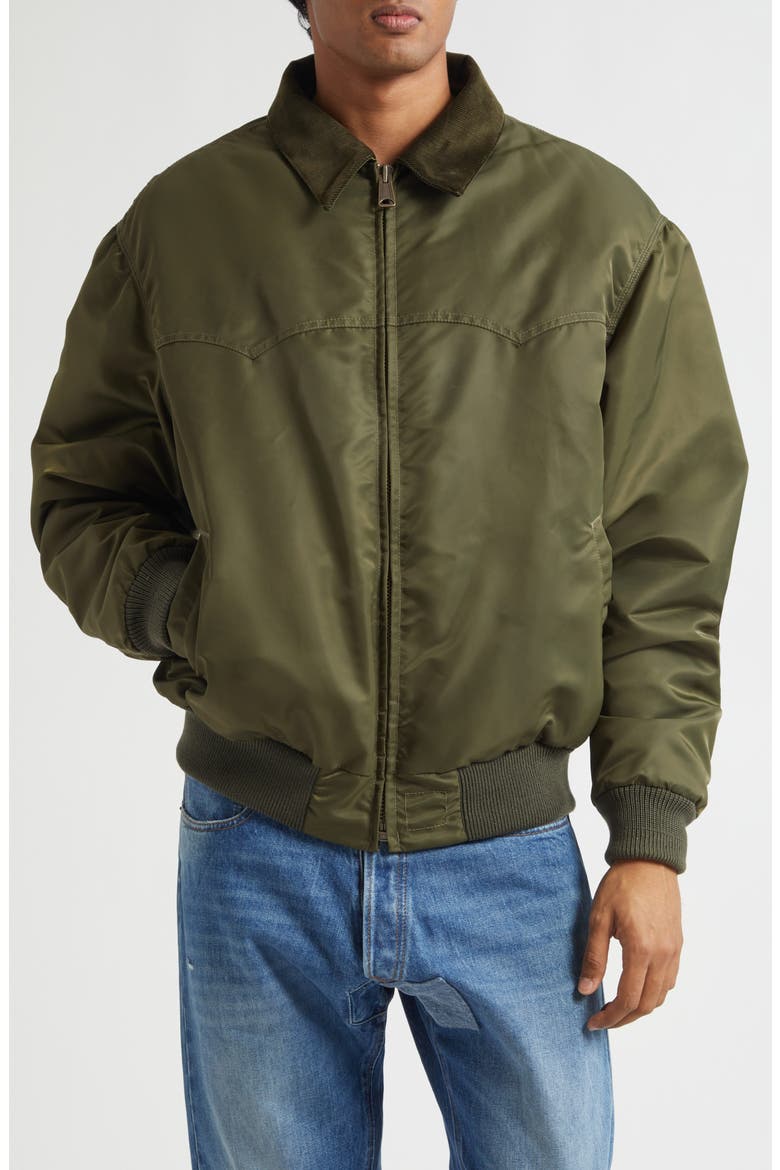 Corduroy Collar Western Bomber Jacket (Men) | Nordstrom