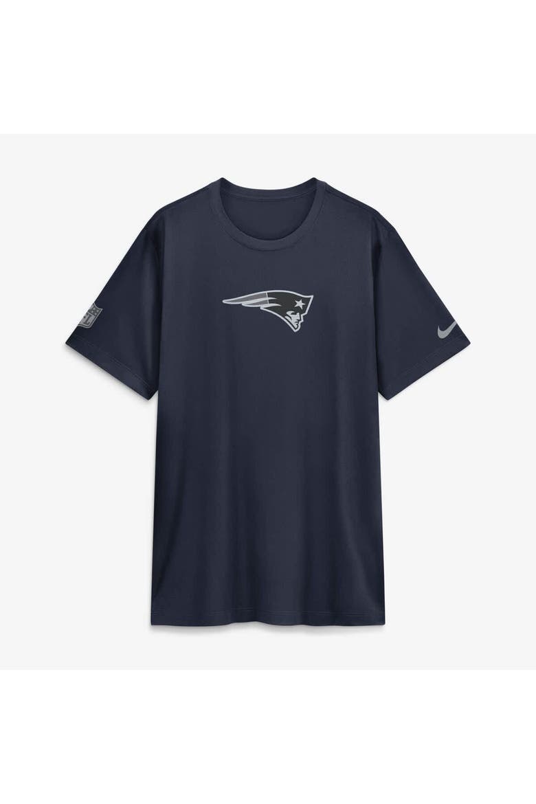 Men's Nike Navy New England Patriots Sideline Lead The Charge Legend Dri-FIT T-Shirt, Alternate, color, Navy