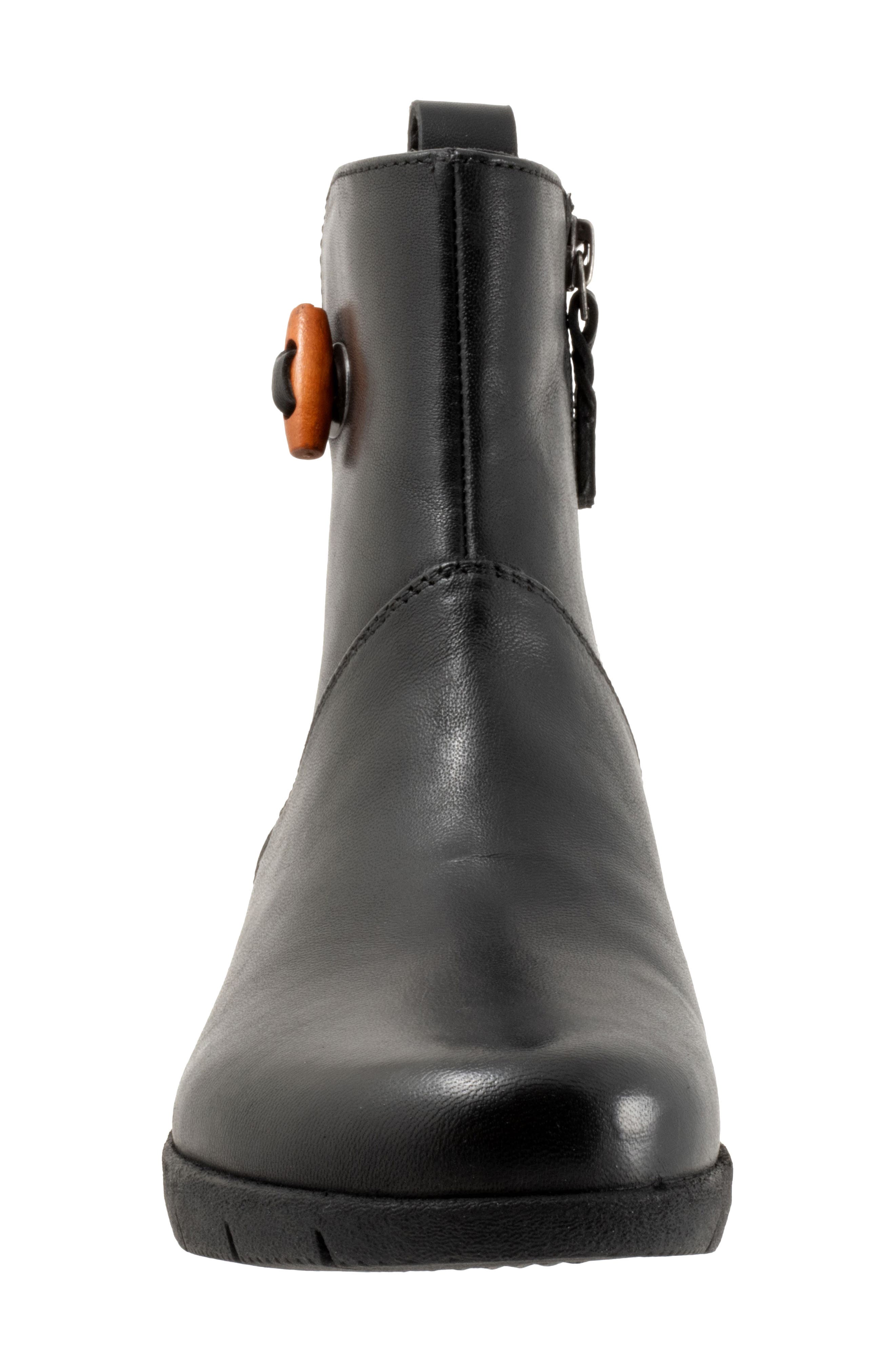 SoftWalk<sup>®</sup> Adelaide Bootie, Alternate, color, Black