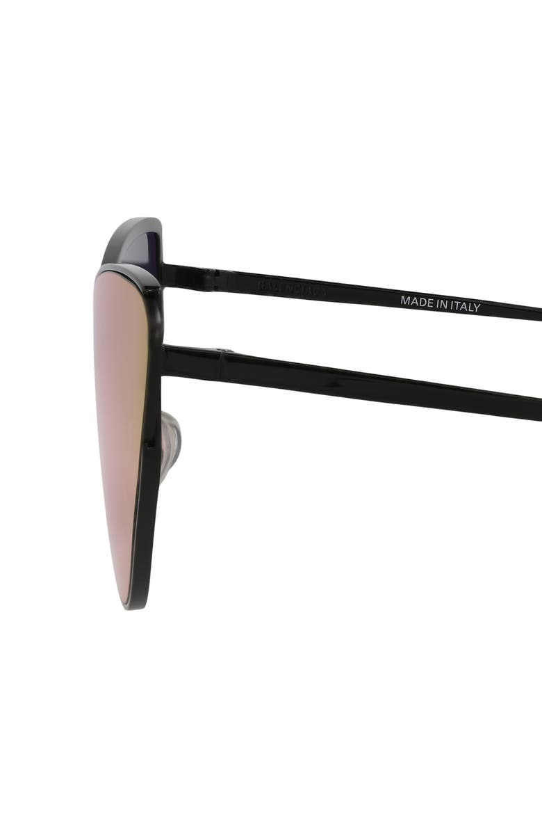 Balenciaga 99mm Cat Eye Sunglasses, Alternate, color, 