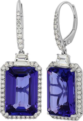 ✨Tanzanite Color popular Drop Pendant & Earring Set✨