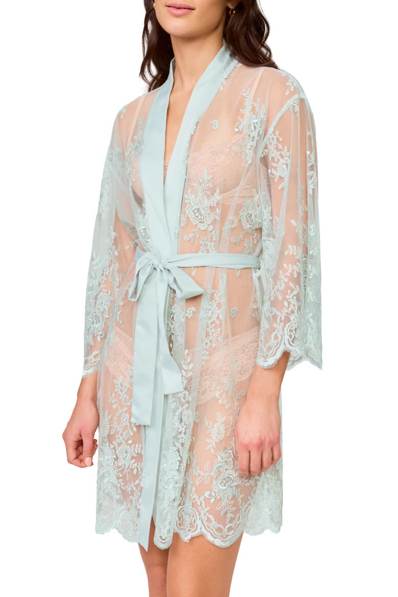 Darling Lace Wrap, Alternate, color, LAGOON