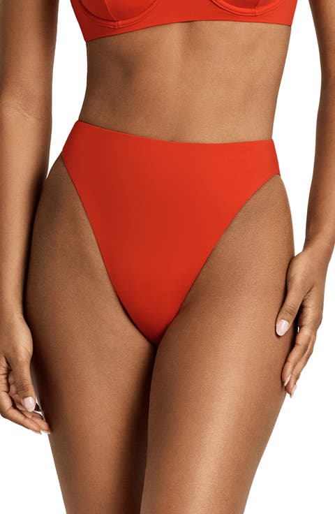 High Leg Bikini Bottoms