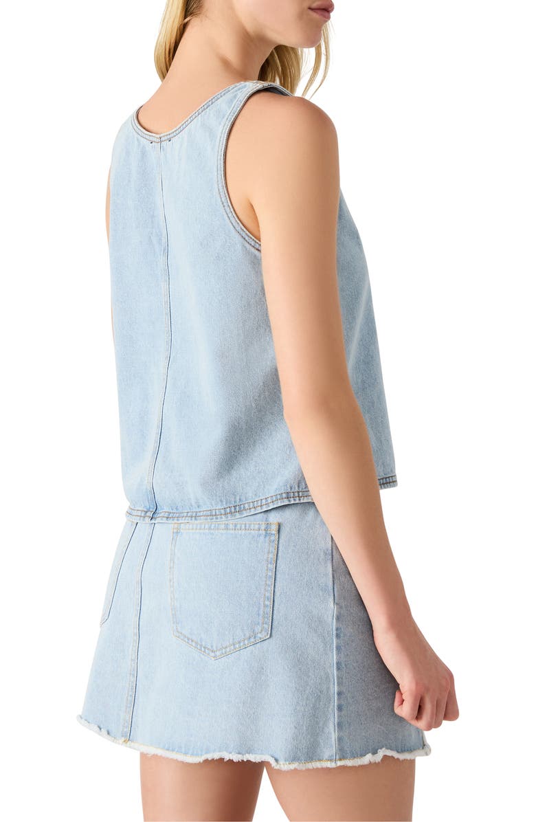 Steve Madden Elia Denim Tank, Alternate, color,
