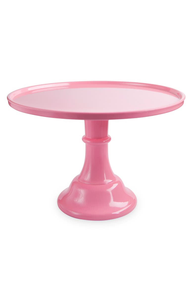 Melamine Cake Stand in Pink, Main, color, Pink