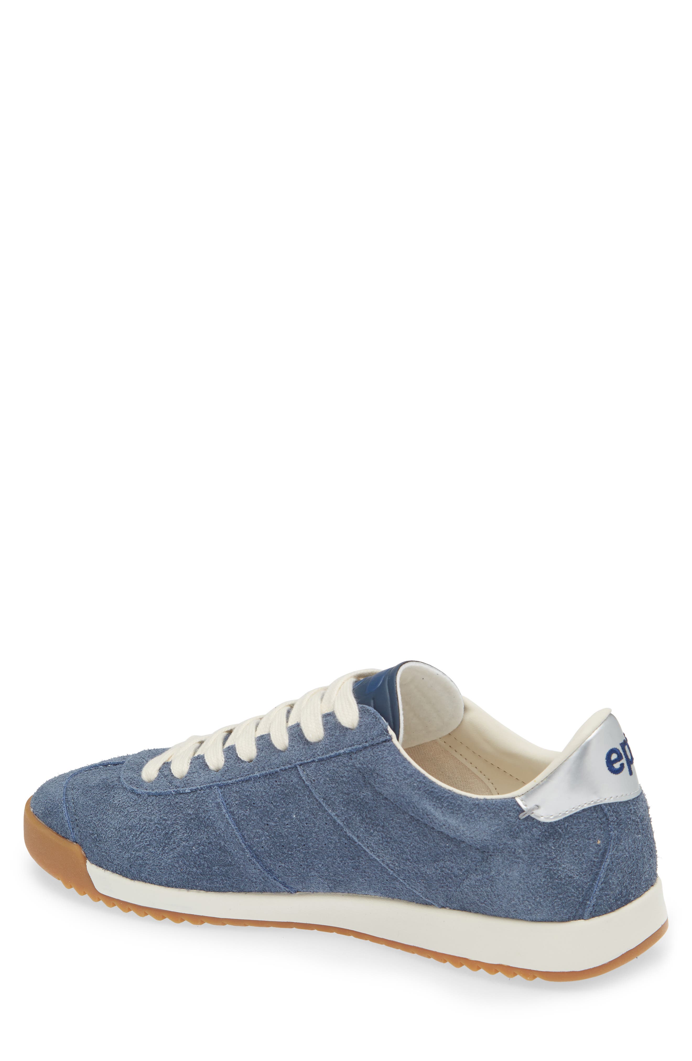 Bonito Sneaker, Alternate, color, DARK BLUE SILVER