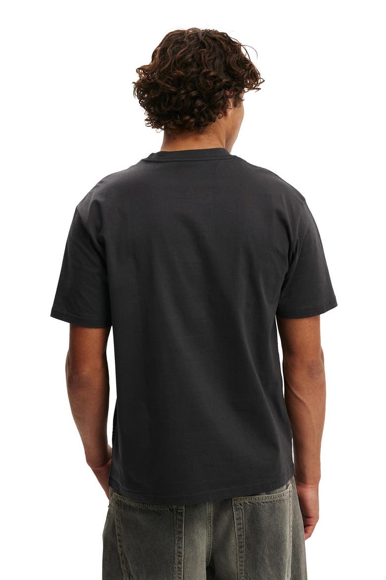 Men's Premium Loose Fit Music T-Shirt, Alternate, color, Washed Black - Ac Dc - On