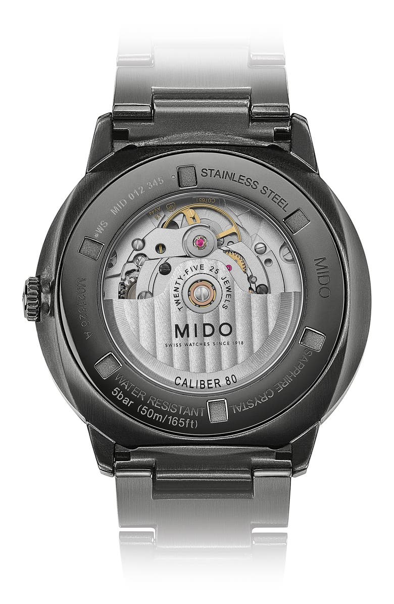 MIDO Commander Big Date Automatic Bracelet Watch, 42mm, Alternate, color,