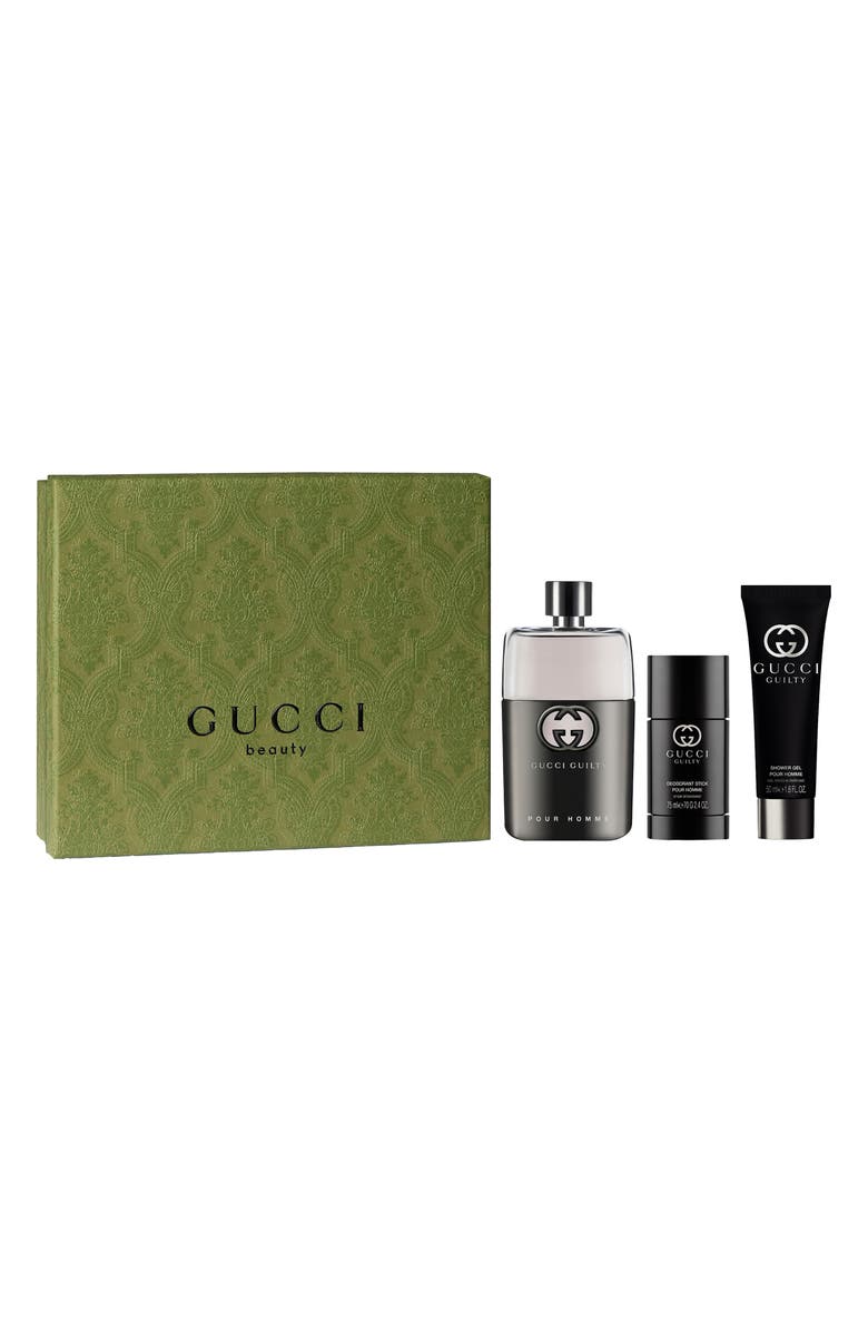 Gucci Guilty Pour Homme Eau de Toilette Gift Set $131 Value, Alternate, color, 