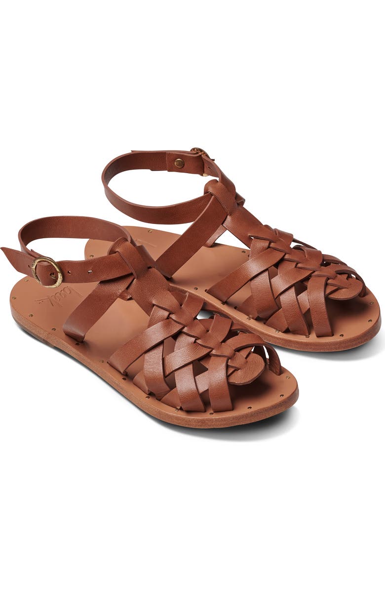 Beek Kingfisher Gladiator Sandal, Main, color,