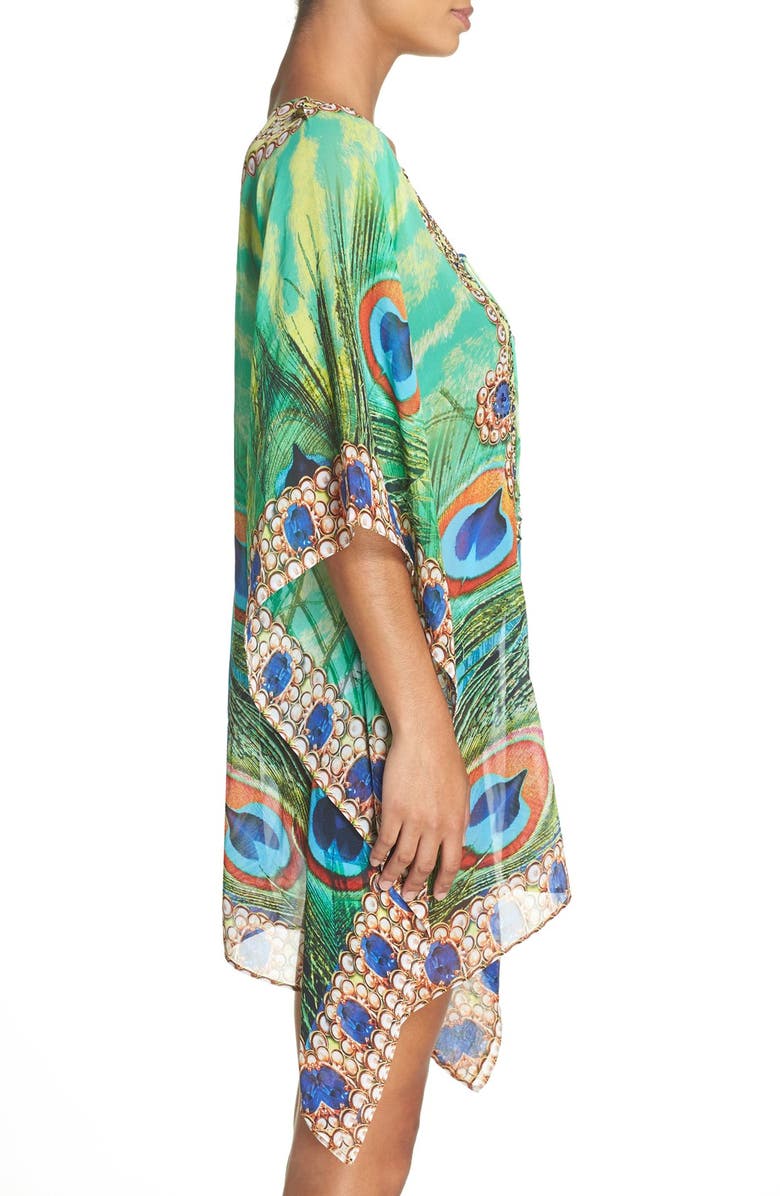 Asa Kaftans Kashmir Short Kaftan, Alternate, color, 